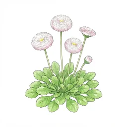 デージーのイラスト