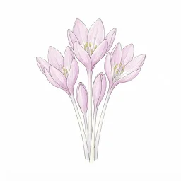 コルチカムのイラスト