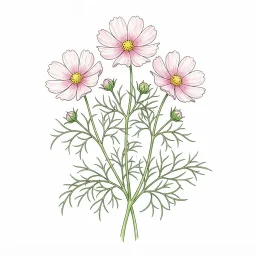 コスモスのイラスト