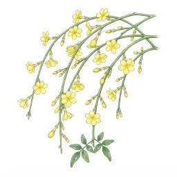 オウバイのイラスト