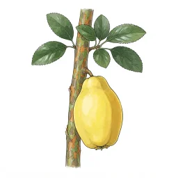 カリンのイラスト