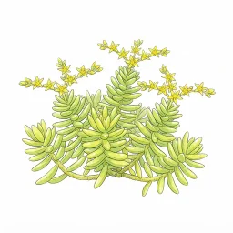 セダムのイラスト
